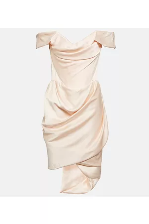 Vivienne Westwood Damen Freizeitkleider - Minikleid Nova Cora aus Crêpe-Satin