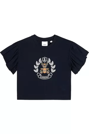 Burberry Mädchen Shirts - T-Shirt Thomas Bear aus Baumwolle