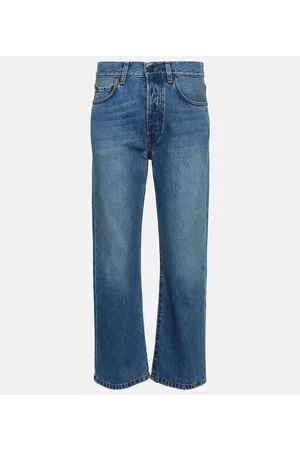 The Row Damen Straight Jeans - High-Rise Straight Jeans Lesley