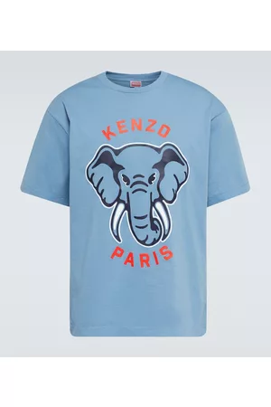Kenzo Herren Shirts - T-Shirt aus Baumwoll-Jersey