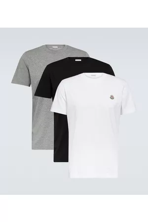 Moncler Herren Shirts - Set aus 3 T-Shirts aus Baumwolle