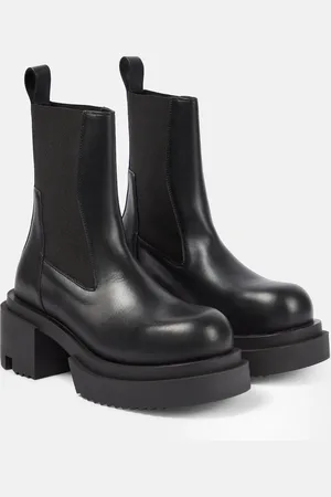 Rick Owens Ankle Boots aus Leder