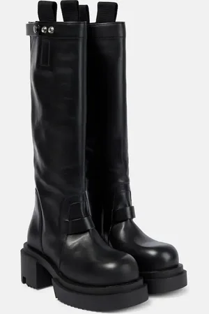 Rick Owens Stiefel Pull On aus Leder