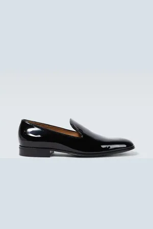 Gianvito Rossi Loafers Jean aus Lackleder