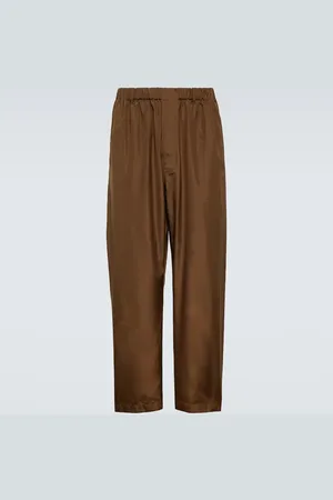 LEMAIRE Gerade Hose aus Seide