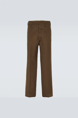 LEMAIRE Chinohose Maxi aus Wolle und Baumwolle
