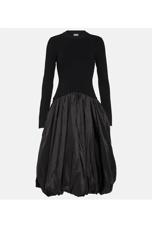 Simkhai Midikleid Kenlie mit Taft