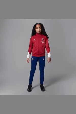 Jordan Paris Saint-Germain Strike Fourth Dri-FIT-Fußball-Trainingsanzug aus Strickmaterial (ältere Kinder)
