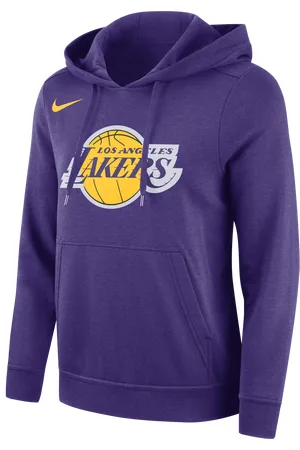 Nike Los Angeles Lakers Club NBA Fleece-Hoodie für Damen