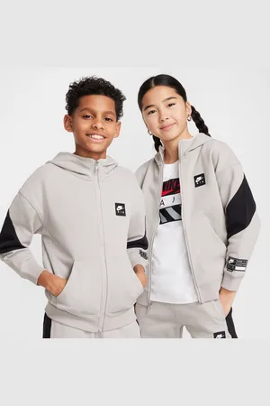 Nike AirFleece-Hoodie mit durchgehendem Reißverschluss (ältere Kinder)