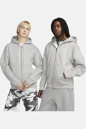 Nike Solo Swoosh Herren-Hoodie mit durchgehendem Reißverschluss