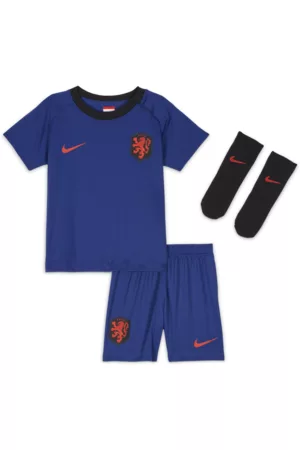 Nike Niederlande 2022/23 Away Fußballtrikot-Set für Babys und Kleinkinder