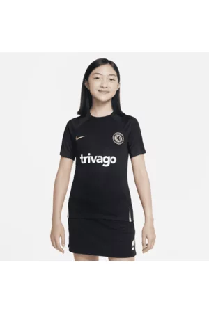 Nike Chelsea FC Strike Dri-FIT Kurzarm-Fußballoberteil für ältere Kinder
