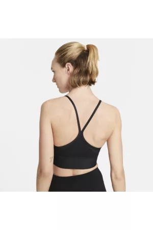 Nike IndyGepolsterter Longline-Sport-BH mit leichtem Halt für Damen