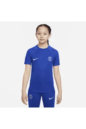 Nike Paris Saint-Germain Strike Dri-FIT Kurzarm-Fußballoberteil für ältere Kinder