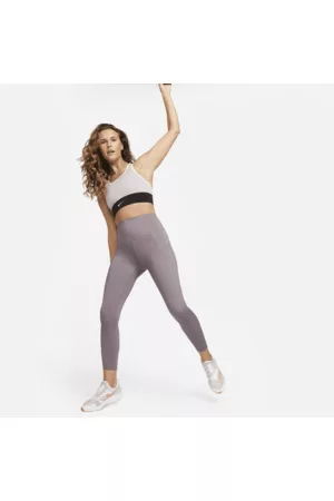 Nike Damen Leggings & Treggings - Go 7/8-Leggings mit Taschen, starkem Halt und hohem Bund für Damen