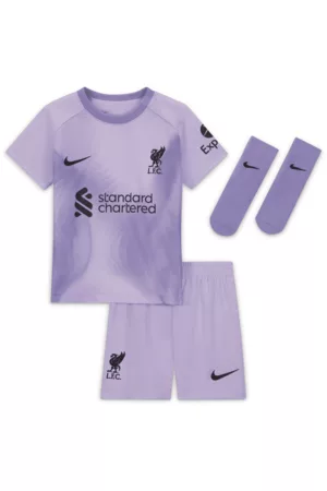 Nike Liverpool FC 2022/23 Goalkeeper Fußballtrikot-Set für Babys