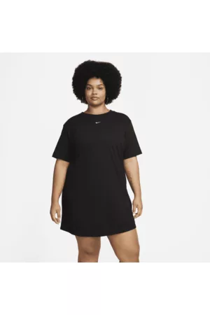 Nike Damen Freizeitkleider - Sportswear EssentialKurzarm-T-Shirt-Kleid für Damen (große Größe)