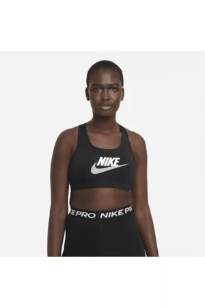 Nike Damen Sport BHs - Swoosh Sport-BH mit mittlerem Halt und Grafik für Damen