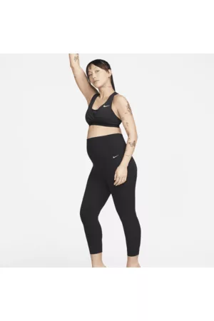 Nike Damen Leggings & Treggings - Zenvy (M) 7/8-Leggings mit sanftem Halt und hohem Taillenbund für Damen (Umstandskleidung)