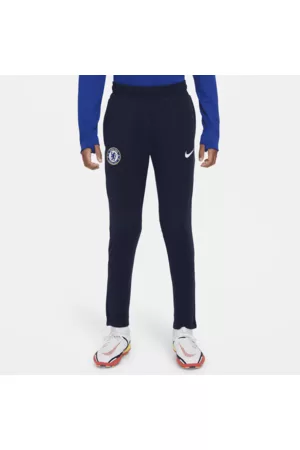 Nike Jungen Hosen & Jeans - Chelsea FC Academy Pro Dri-FIT Fußballhose für jüngere Kinder - Blau