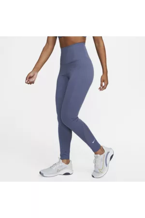 Nike One 7/8-Leggings mit hohem Bund für Damen - Blau