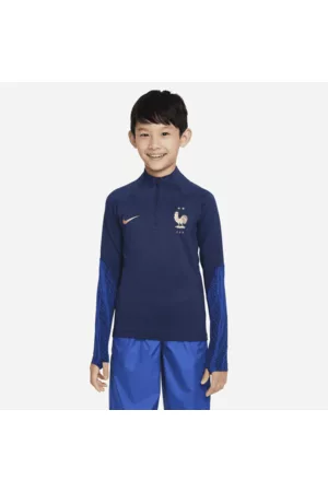 Nike Shirts - FFF Strike Dri-FIT Strick-Fußball-Drill-Oberteil für ältere Kinder