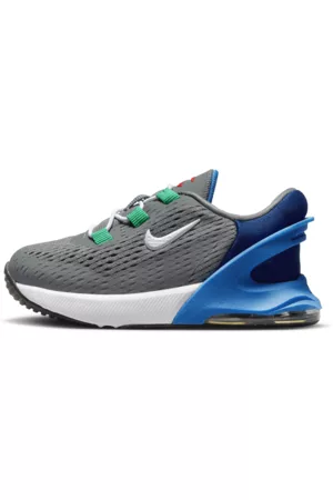 Nike Jungen Schuhe - Air Max 270 GO Schuhe für einfaches Anziehen/Ausziehen für Babys und Kleinkinder - Grau