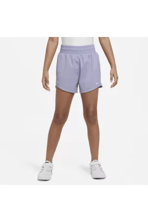 Nike Mädchen Kurze Hosen - OneDri-FIT Web-Trainingsshorts mit hohem Bund für ältere Kinder (Mädchen)