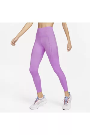 Nike Damen Leggings & Treggings - Go 7/8-Leggings mit starkem Halt, mittelhohem Bund und Taschen für Damen