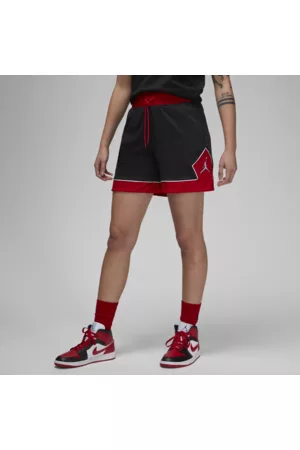 Jordan Damen Shorts - Damenshorts mit diamantförmigen Akzenten - Schwarz