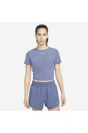 Nike Damen Tops - Dri-FIT One Luxe Twist-Kurzarm-Kurzoberteil für Damen
