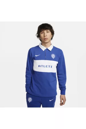 Nike Herren Lange Ärmel - Atlético Madrid B Langarm-Poloshirt für Herren