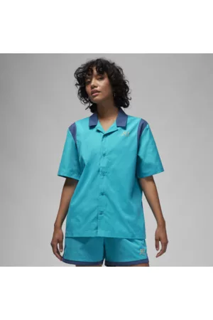 Jordan Damen Shirts - Button-up-Shirt für Damen - Blau