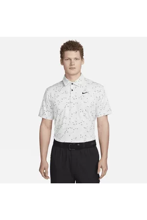 Nike Herren Poloshirts - Dri-FIT Tour Golf-Poloshirt mit Blumendesign für Herren