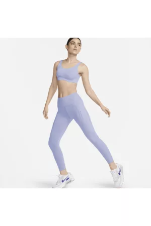 Nike Damen Leggings & Treggings - Go7/8-Leggings mit starkem Halt, mittelhohem Bund und Taschen für Damen