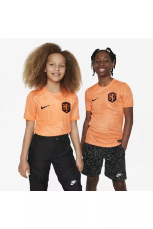 Nike Shirts - Niederlande 2023 Stadium Home Dri-FIT Fußballtrikot für ältere Kinder