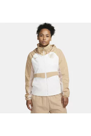 Nike Damen Jacken - England AWFFußball-Laufjacke mit durchgehendem Reißverschluss für Damen