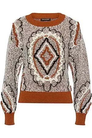 Inkadoro Rundhals-Pullover