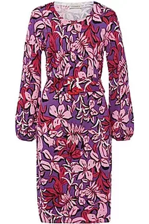 Uta Raasch Strickkleid Rundhals-Ausschnitt