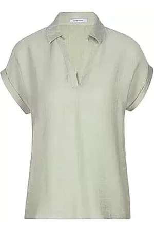 Peter Hahn Bluse V-Ausschnitt