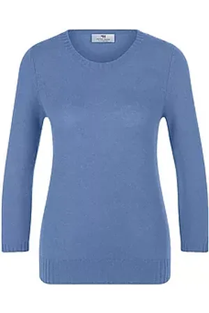 Peter Hahn Rundhals-Pullover aus 100% Premium-Kaschmir
