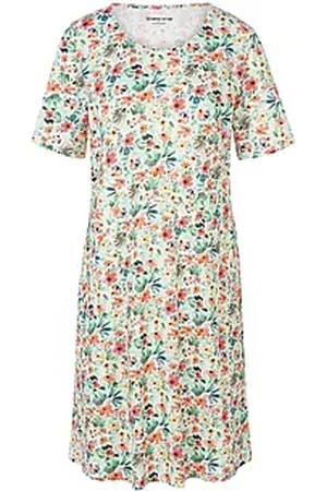 Green Cotton Jersey-Kleid Louise