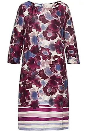 Peter Hahn Kleid Rundhals-Ausschnitt