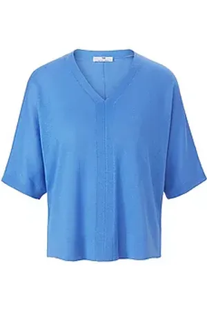 Peter Hahn V-Pullover im Oversized-Style