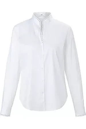 Peter Hahn Bluse Stehkragen