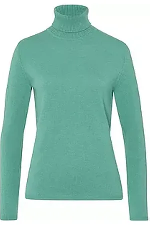 include Rollkragen-Pullover aus Schurwolle und Kaschmir