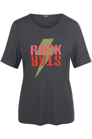 Mybc Damen Shirts - Rundhals-Shirt grau