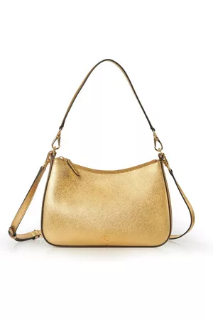 Ralph Lauren Damen Umhängetaschen - Schultertasche gold