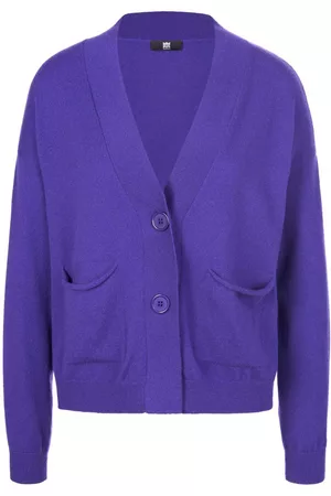 Riani Strickjacke aus 100% Premium-­Kaschmir lila